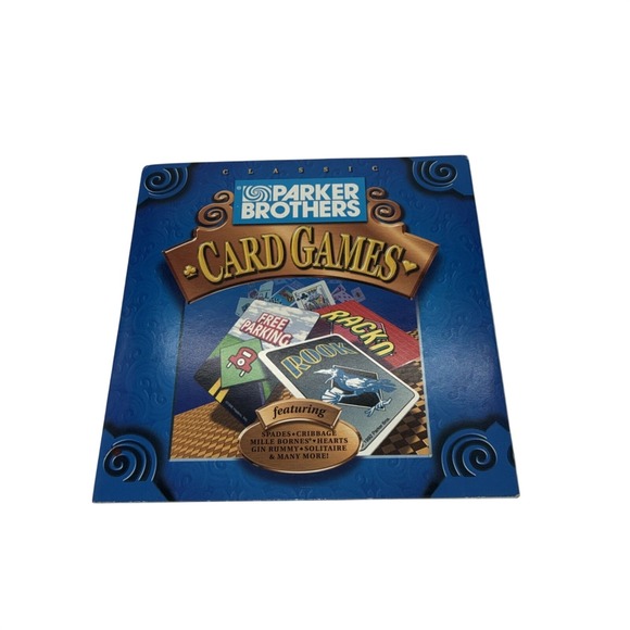 Other - Parker Brothers Classic Card Games PC CD-ROM Hasbro Interactive Windows 95 / 98